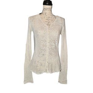 Karen Kane Silk Knitted top with Bell Sleeves